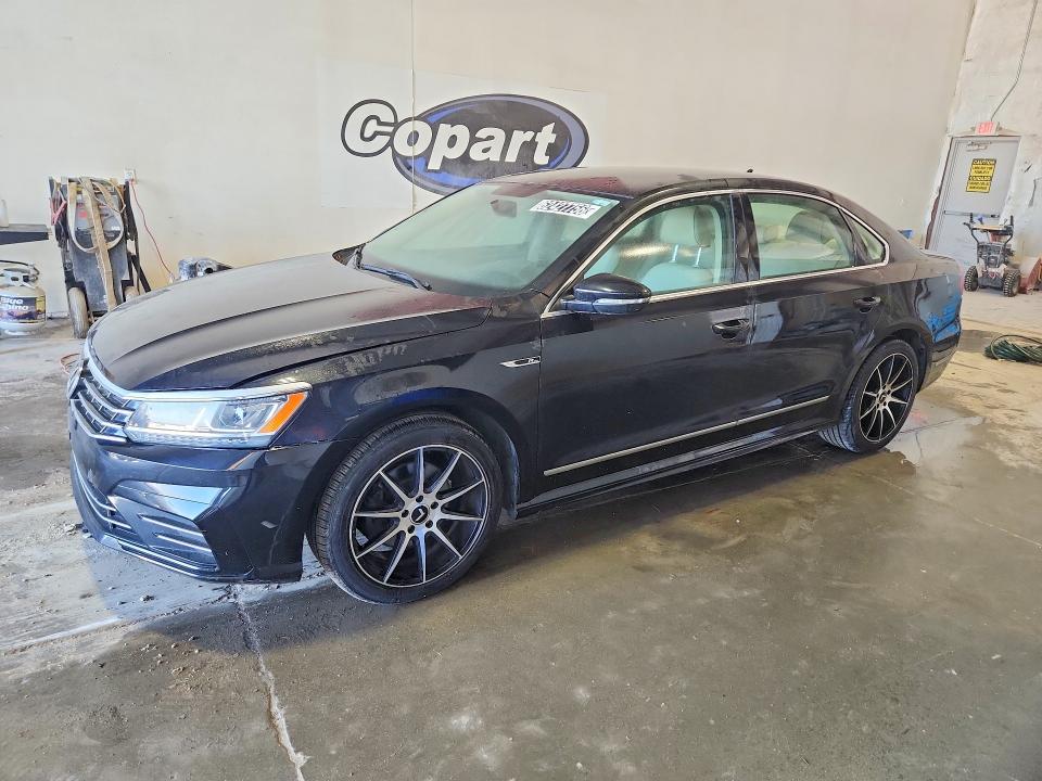 2017 Volkswagen Passat VIN 1VWDT7A30HC023876 COPART salvage auction — FRONT END, CT, sold $875 on 2026-08-11 (photo 1)