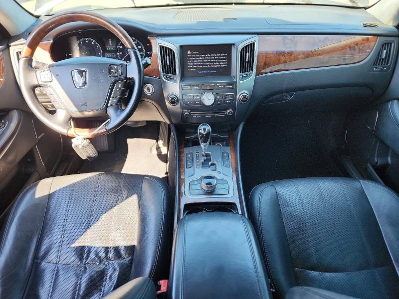 2013 Hyundai Equus VIN KMHGH4JH2DU064344 COPART salvage auction — FRONT END, Ca - Dis/Dlr/Exp Only Clean Title, sold $325 on 2026-07-31 (photo 8)