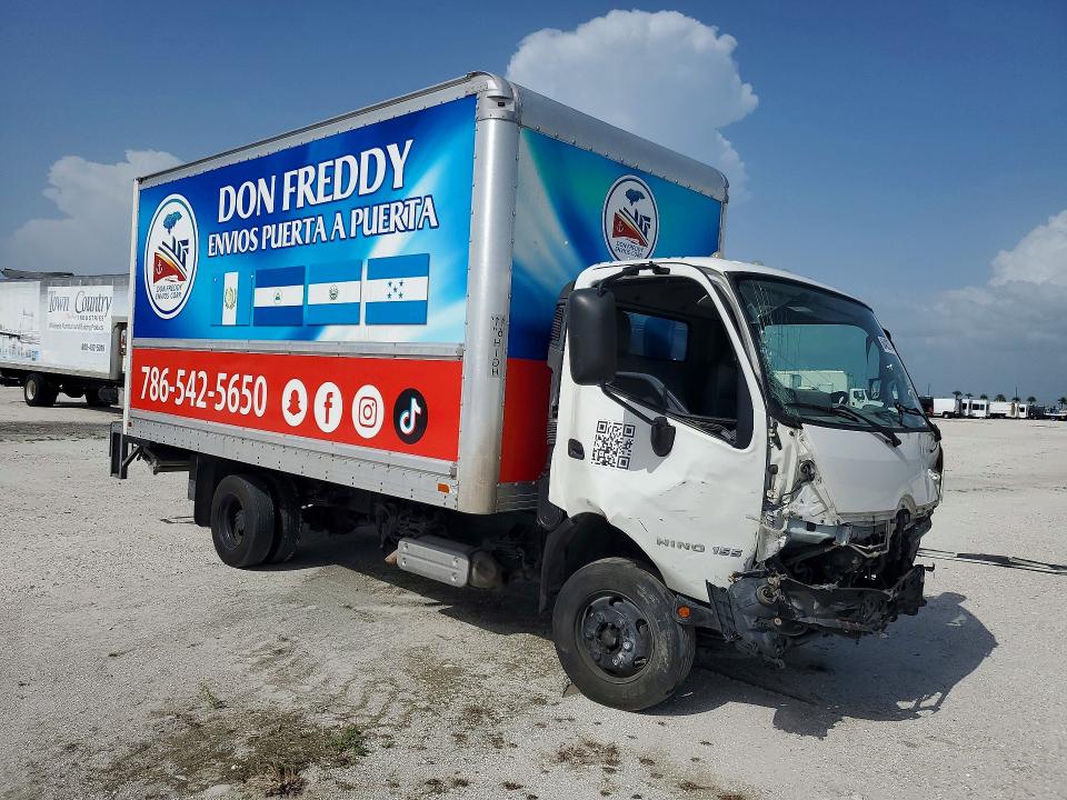 2020 Hino All other VIN JHHYDM1H0LK008303 COPART salvage auction — FRONT END, CT, sold $10 on 2026-08-03 (photo 4)