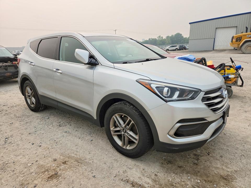 2017 Hyundai Santa fe VIN 5XYZT3LB1HG498907 COPART salvage auction — MECHANICAL, Ny - Certificate Of Title, sold $2,300 on 2026-07-22 (photo 4)