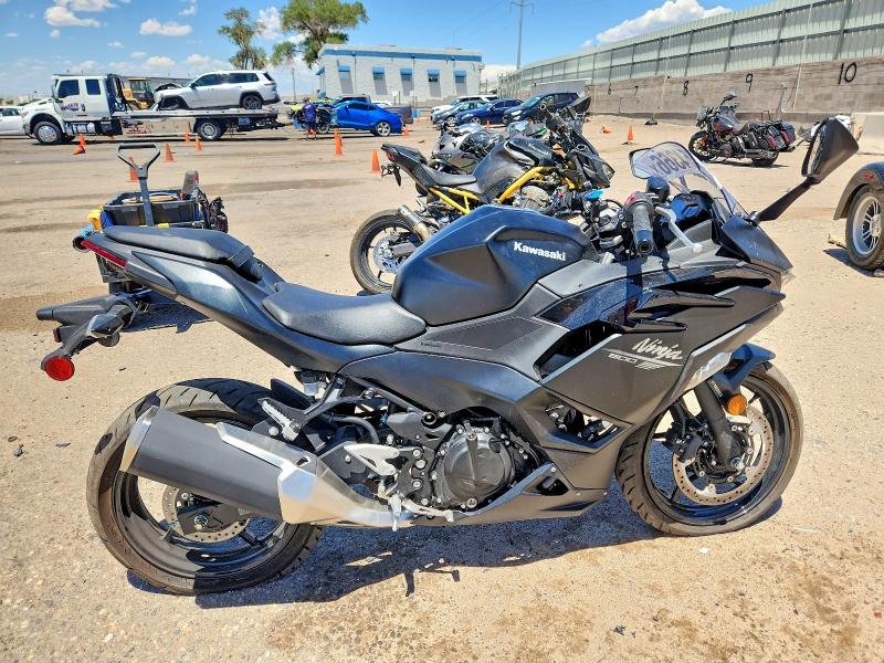 2026 Kawasaki Ninja 500 VIN ML5EXGG19TDA91370 COPART salvage auction — ALL OVER, Nm - Cert Of Title-Salvage, sold $700 on 2026-07-23 (photo 1)