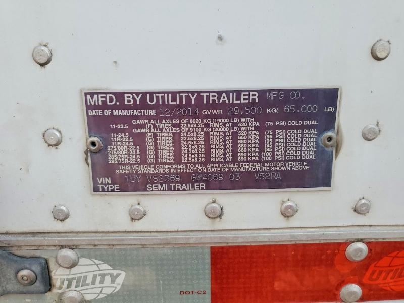 2016 Utility trailer manufacture Trailer VIN 1UYVS2369GM408903 COPART salvage auction — NORMAL WEAR, CT, sold $675 on 2026-07-14 (photo 7)