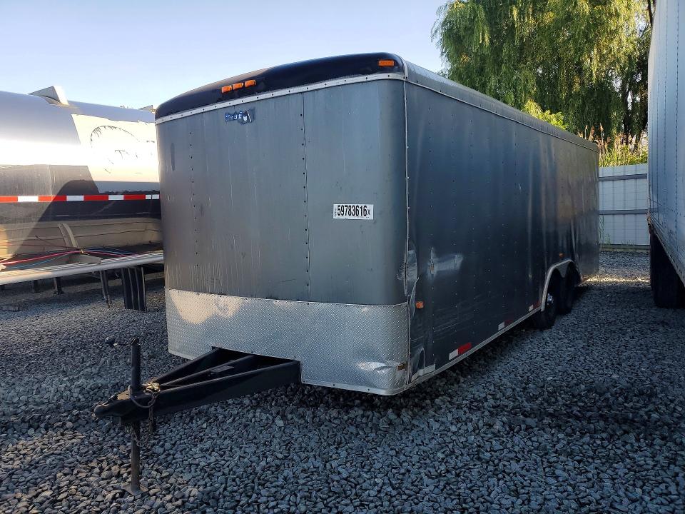 2007 Freedom trailer Enclosed t VIN 5NHUPAZ297W029492 COPART salvage auction — SIDE, CT, sold $550 on 2026-07-13 (photo 1)
