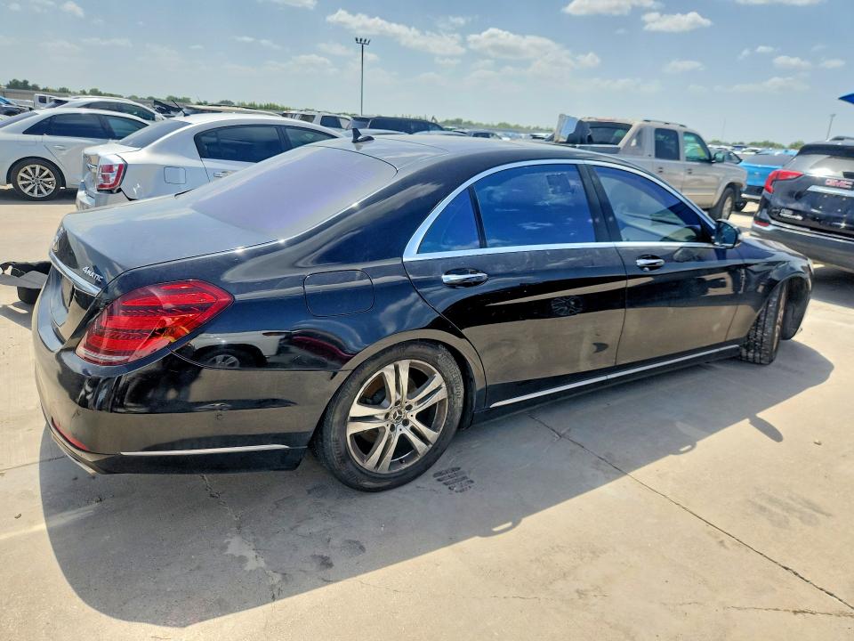 2019 Mercedes-benz S class VIN WDDUG8GB7KA491043 COPART salvage auction — MINOR DENT/SCRATCHES, Tx - Certificate Of Title, sold $19,600 on 2026-08-04 (photo 3)