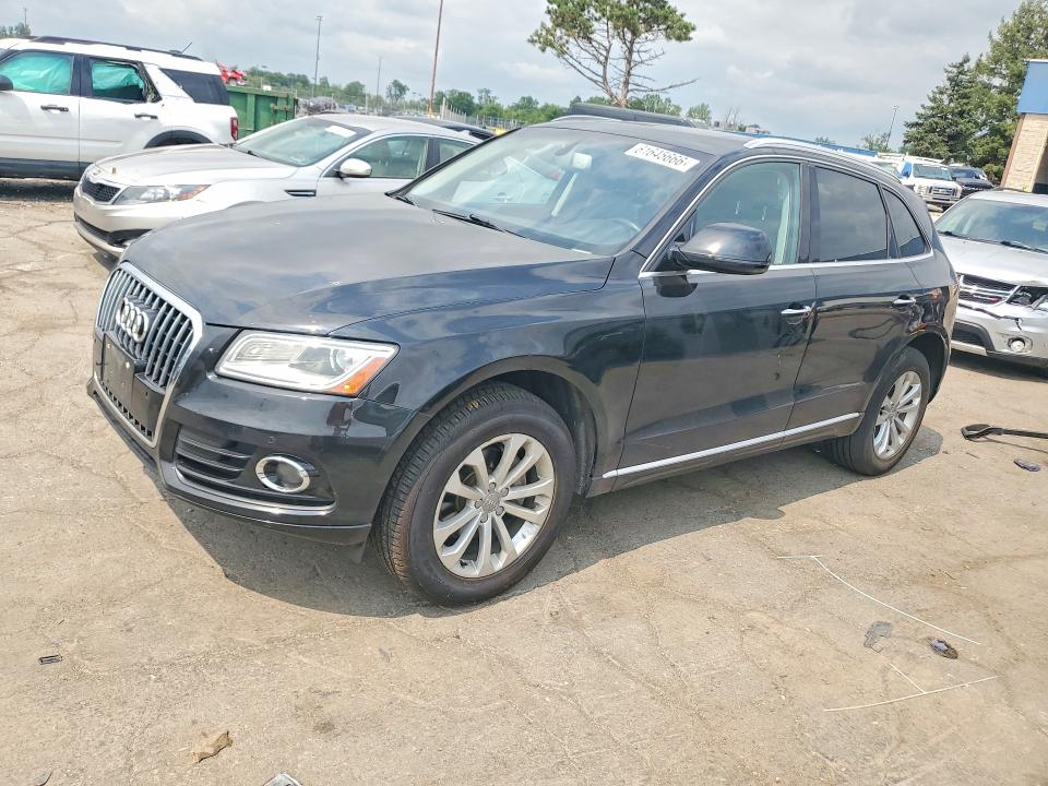 2015 Audi Q5 VIN WA1LFAFP9FA143371 COPART salvage auction — FRONT END, MI - DEALER ONLY CLEAN TITLE, sold $2,800 on 2026-07-31 (photo 1)