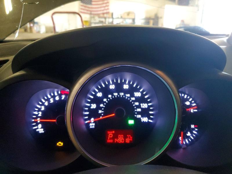 2012 Kia Soul VIN KNDJT2A67C7472265 COPART salvage auction — FRONT END, MI - DEALER ONLY CLEAN TITLE, sold $700 on 2026-07-31 (photo 9)