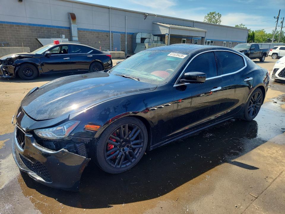 2015 Maserati All other VIN ZAM57RTA1F1140194 COPART salvage auction — FRONT END, Ct - Cert Of Title-Salvage, sold $2,800 on 2026-08-04 (photo 1)