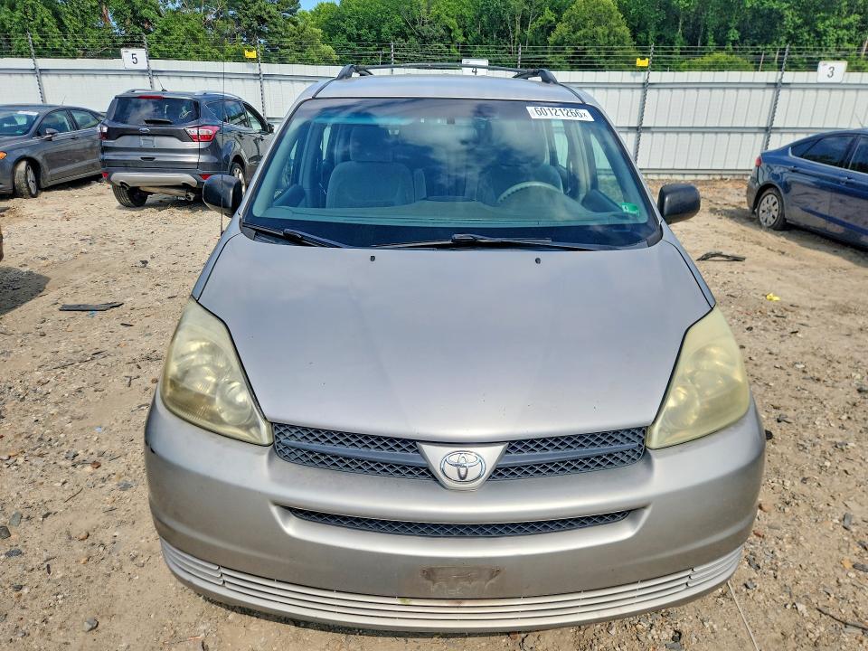 2005 Toyota Sienna VIN 5TDZA23C95S339186 COPART salvage auction — MECHANICAL, Va - Certificate Of Title, sold $800 on 2026-07-21 (photo 5)