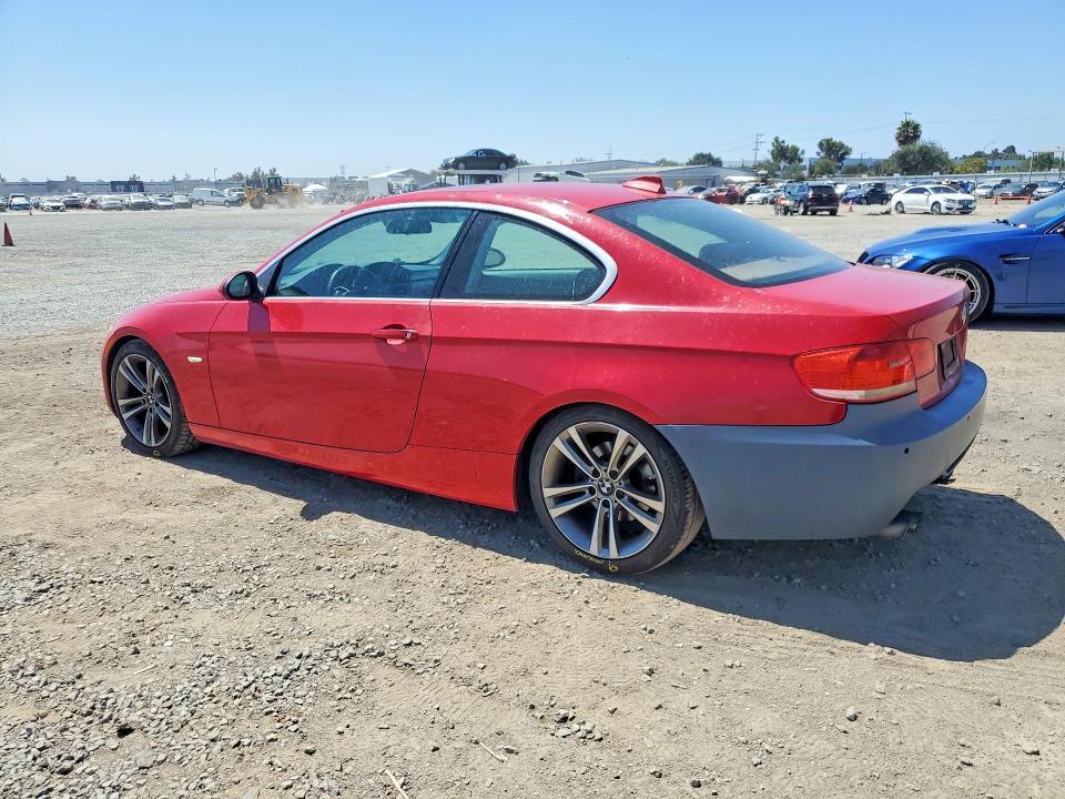 2008 BMW 3 series VIN WBAWV13548P120229 COPART salvage auction — REAR END, Ca - Salvage Certificate, sold $875 on 2026-07-31 (photo 2)