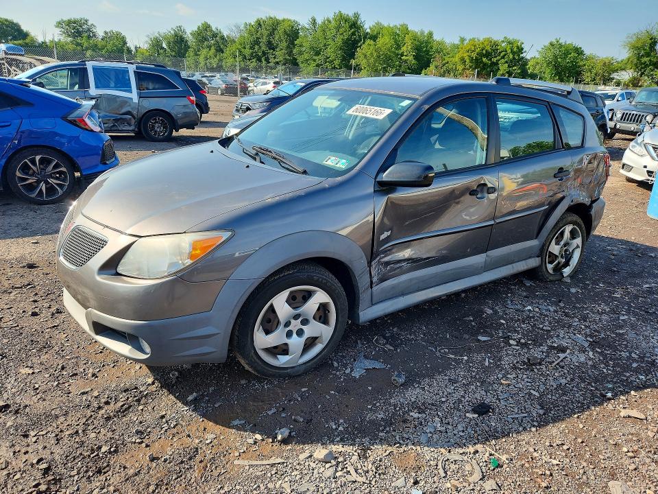 2007 Pont Vibe VIN 5Y2SL65867Z435872 COPART salvage auction — SIDE, PA - CERTIFICATE OF SALVAGE, sold $300 on 2026-07-27 (photo 1)
