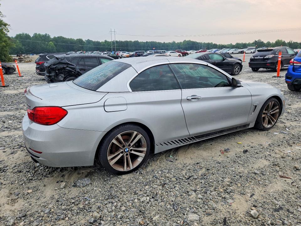 2014 BMW 4 series VIN WBA3V7C56EP770505 COPART salvage auction — MECHANICAL, Ga - Certificate Of Title, sold $1,150 on 2026-08-05 (photo 3)