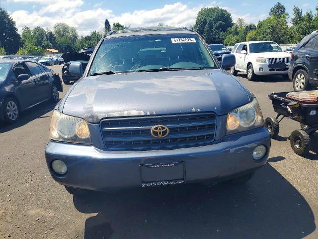 2002 Toyota Highlander VIN JTEHF21A520068071 COPART salvage auction — MINOR DENT/SCRATCHES, WA - VEHICLE CERT OF OWNERSHIP-TITL, sold $525 on 2026-07-27 (photo 5)