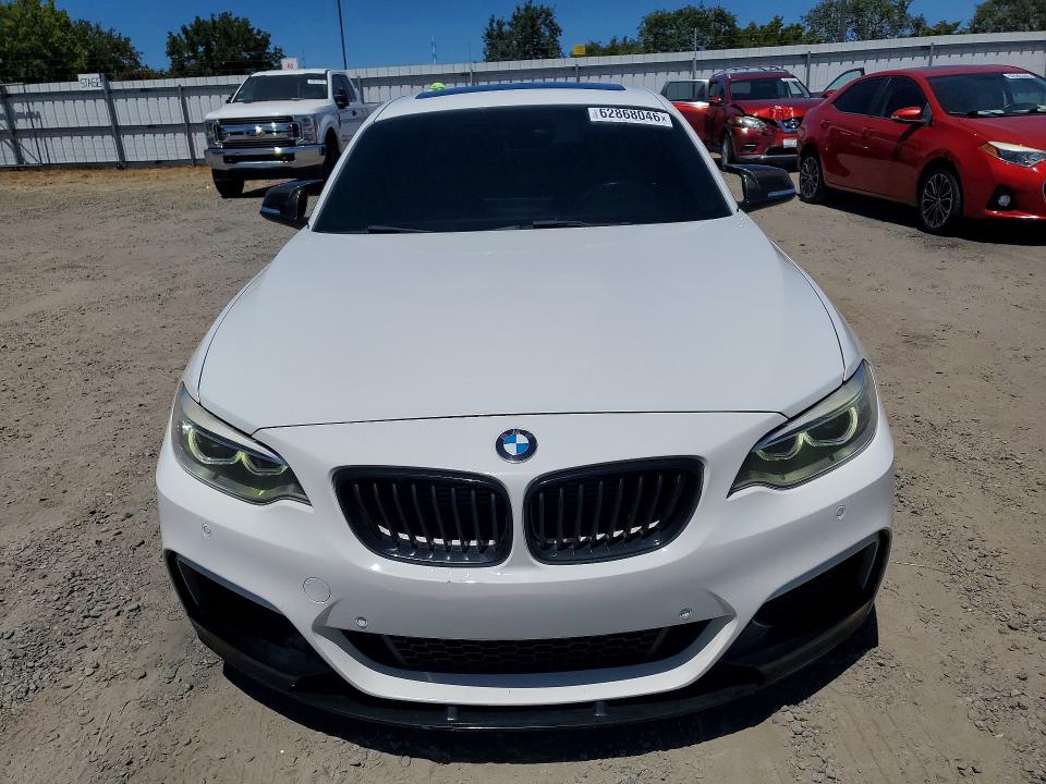 2017 BMW M2 VIN WBA2G1C37HV639553 COPART salvage auction — FRONT END, Ca - Dis/Dlr/Exp Only Clean Title (P), sold $4,250 on 2026-07-30 (photo 5)