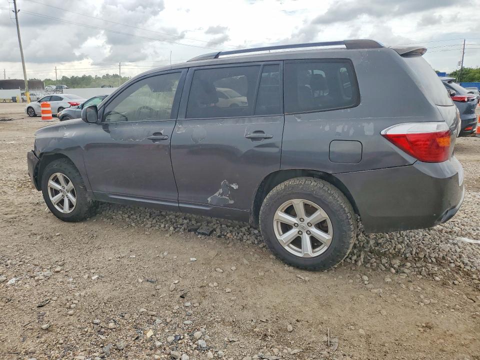 2009 Toyota Highlander VIN JTEDA41A492000240 COPART salvage auction — MECHANICAL, RS, sold $800 on 2026-07-16 (photo 2)