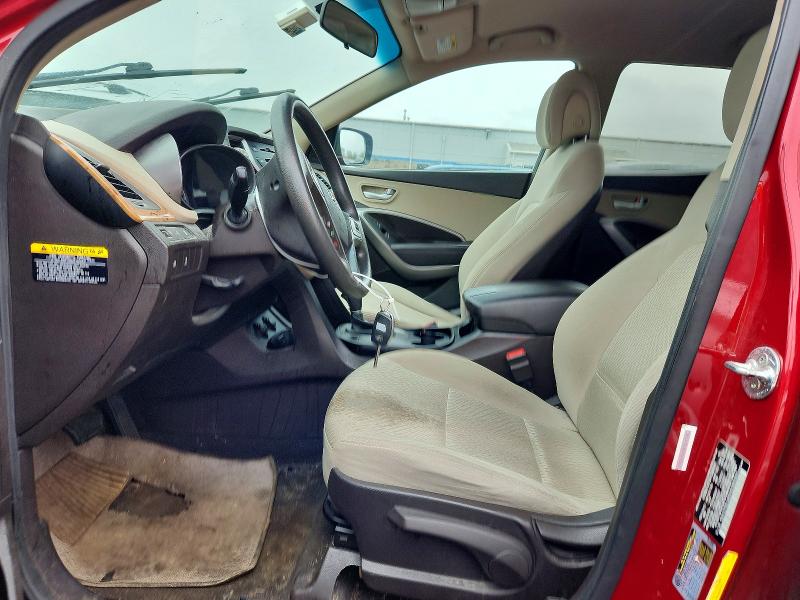 2015 Hyundai Santa fe VIN 5XYZTDLB5FG280262 COPART salvage auction — MINOR DENT/SCRATCHES, CT, sold $925 on 2026-07-17 (photo 7)