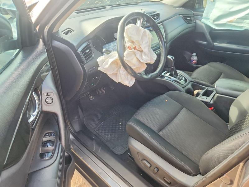 2018 Nissan Rogue VIN KNMAT2MT8JP551233 COPART salvage auction — FRONT END, TX - SALVAGE VEHICLE TITLE (P), sold $800 on 2026-07-31 (photo 8)
