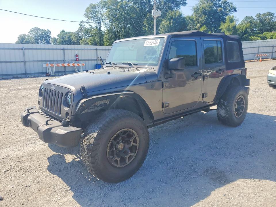 2016 Jeep Wrangler / VIN 1C4BJWDG3GL256044 COPART salvage auction — MINOR DENT/SCRATCHES, CZ, sold $8,000 on 2026-08-26 (photo 1)