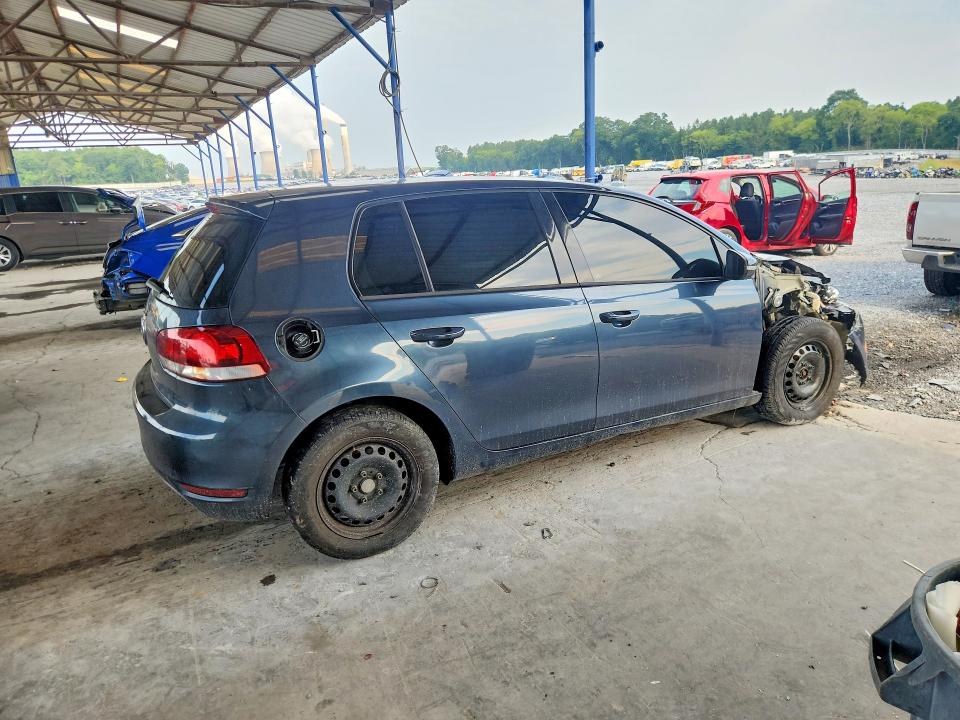 2012 Volkswagen Golf VIN WVWDB7AJ3CW323553 COPART salvage auction — FRONT END, Ga - Cert Of Title-Salvage, sold $300 on 2026-08-06 (photo 3)