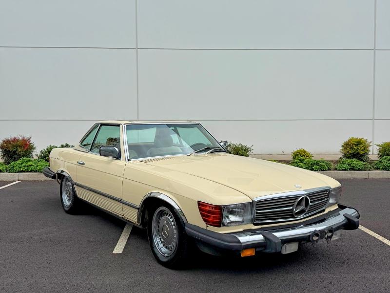 1980 Mercedes-benz Sl-class VIN WDB10704412063683 COPART salvage auction — MINOR DENT/SCRATCHES, Or - Certificate Of Title (P), sold $7,600 on 2026-07-29 (photo 1)