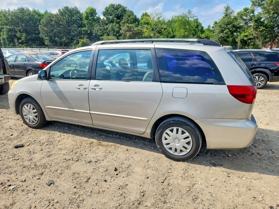 2005 Toyota Sienna VIN 5TDZA23C95S339186 COPART salvage auction — MECHANICAL, Va - Certificate Of Title, sold $800 on 2026-07-21 (photo 2)