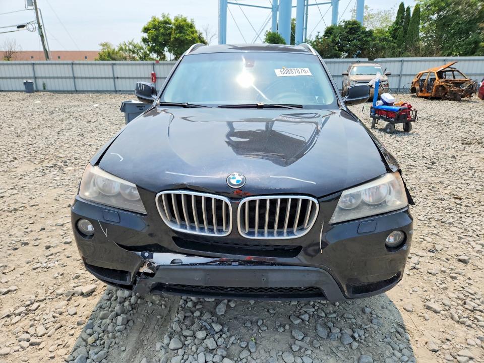 2011 BMW X3 VIN 5UXWX5C51BL710986 COPART salvage auction — FRONT END, NJ - CERT OF TITLE-SALVAGE (P), sold $325 on 2026-07-27 (photo 5)