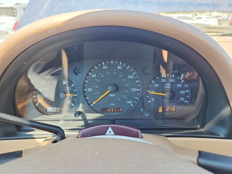 2001 Merz M-class VIN 4JGAB54E51A272178 COPART salvage auction — FRONT END, OR - CERTIFICATE OF TITLE, sold $575 on 2026-08-11 (photo 9)