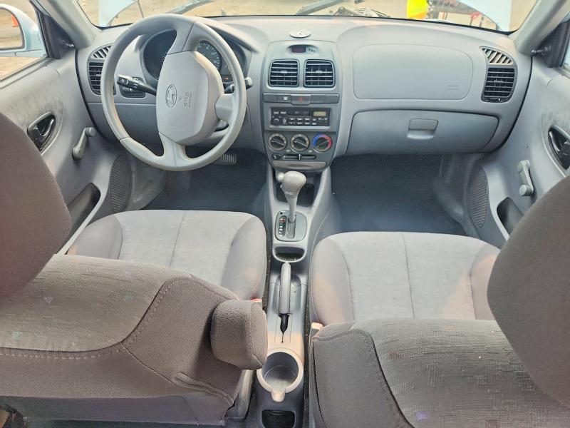 2003 Hyundai Accent VIN KMHCG45C33U497024 COPART salvage auction — FRONT END, Ct - Bill Of Sale-Salvage, sold $450 on 2026-07-31 (photo 8)