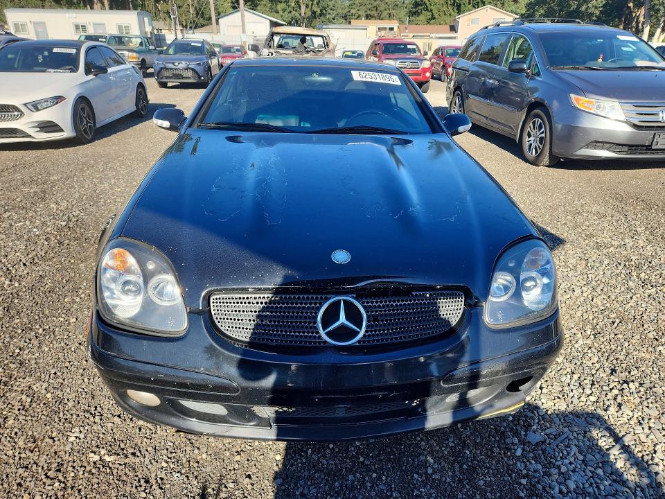 2001 Mercedes-benz Slk-class VIN WDBKK65F31F209930 COPART salvage auction — SIDE, WA - BILL OF SALE, sold $350 on 2026-07-31 (photo 5)