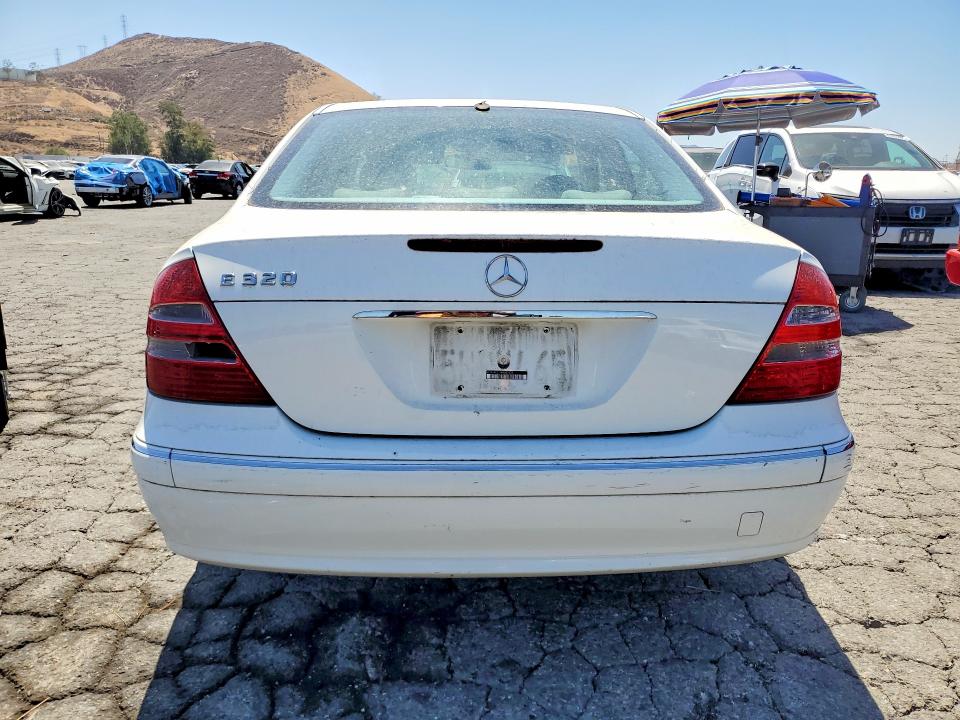 2004 Merz E-class VIN WDBUF65J74A502328 COPART salvage auction — FRONT END, CA - DIS/DLR/EXP ONLY CLEAN TITLE, sold $475 on 2026-08-10 (photo 6)