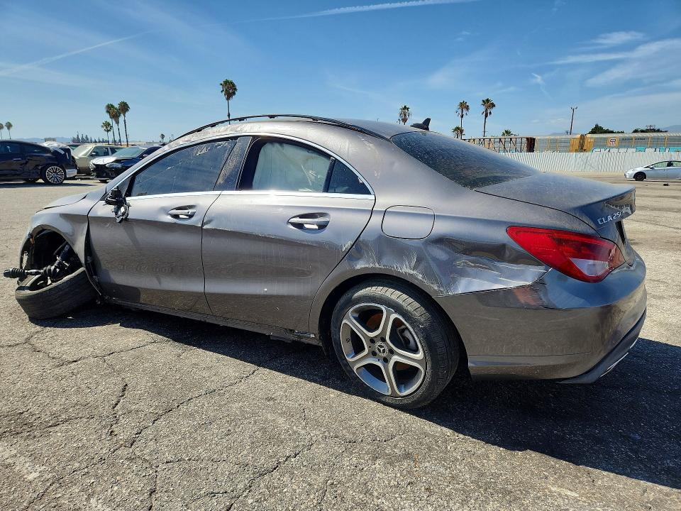2019 Mercedes-benz Cla-class VIN WDDSJ4EB1KN760151 COPART salvage auction — ROOF, Ca - Dis/Dlr/Exp Clean W/Salv Hist, sold $450 on 2026-07-31 (photo 2)