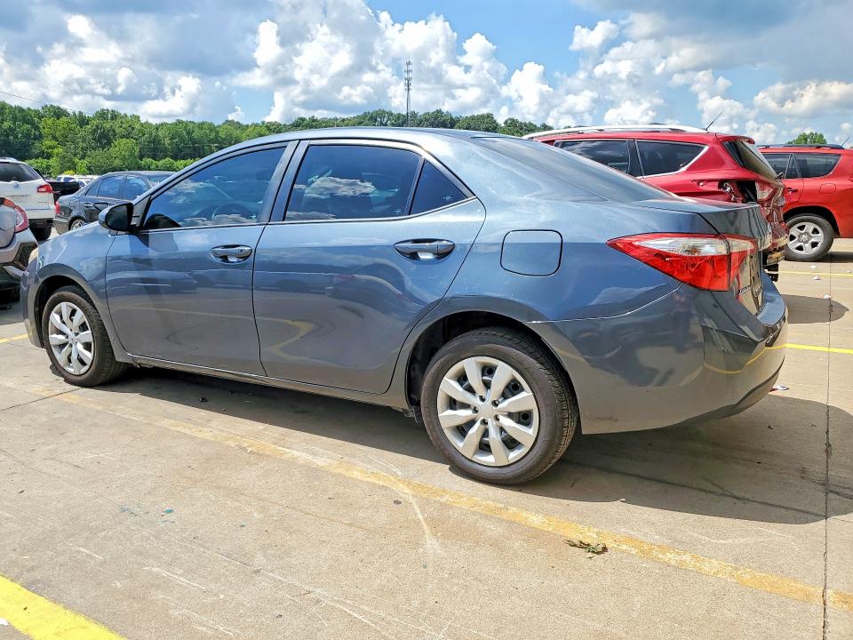 2016 Toyota Corolla VIN 5YFBURHE1GP549448 COPART salvage auction — MINOR DENT/SCRATCHES, In - Certificate Of Title, sold $2,000 on 2026-07-27 (photo 2)