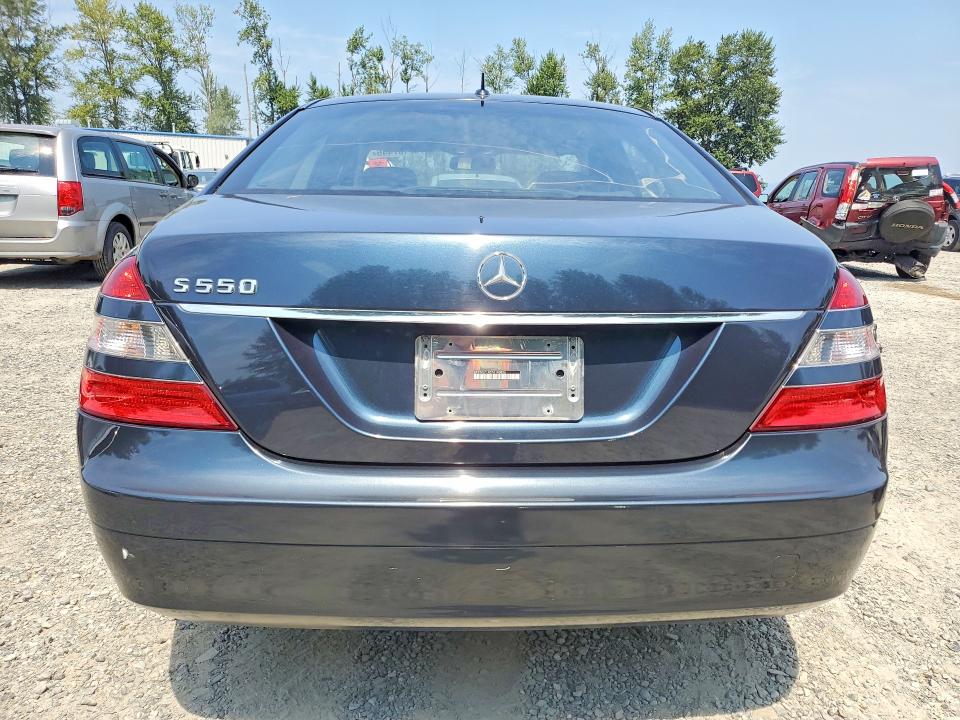 2007 Mercedes-benz S class VIN WDDNG71X07A140856 COPART salvage auction — FRONT END, WA - VEHICLE CERT OF OWNERSHIP-TITL, sold $1,950 on 2026-07-27 (photo 6)