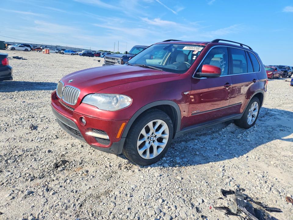 2013 BMW X5 VIN 5UXZV4C55D0G50988 COPART salvage auction — MINOR DENT/SCRATCHES, CT, sold $550 on 2026-07-27 (photo 1)