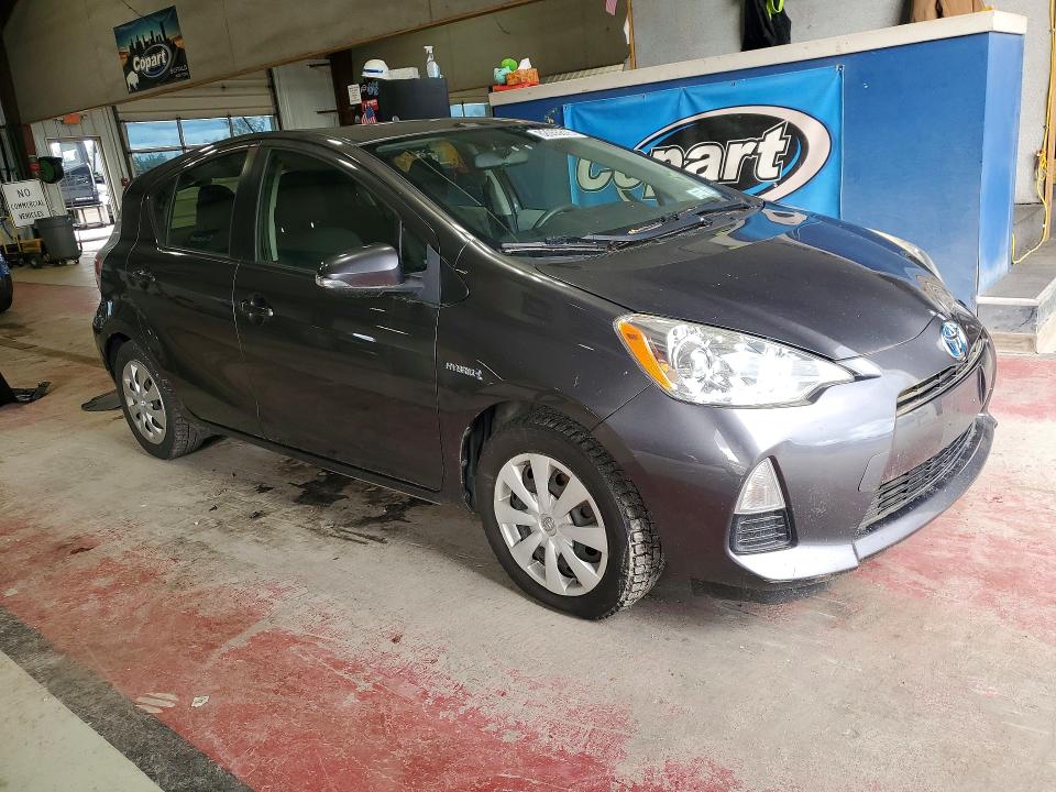 2014 Toyota Prius VIN JTDKDTB30E1575383 COPART salvage auction — FRONT END, Ny - Certificate Of Title (P), sold $2,200 on 2026-08-02 (photo 4)