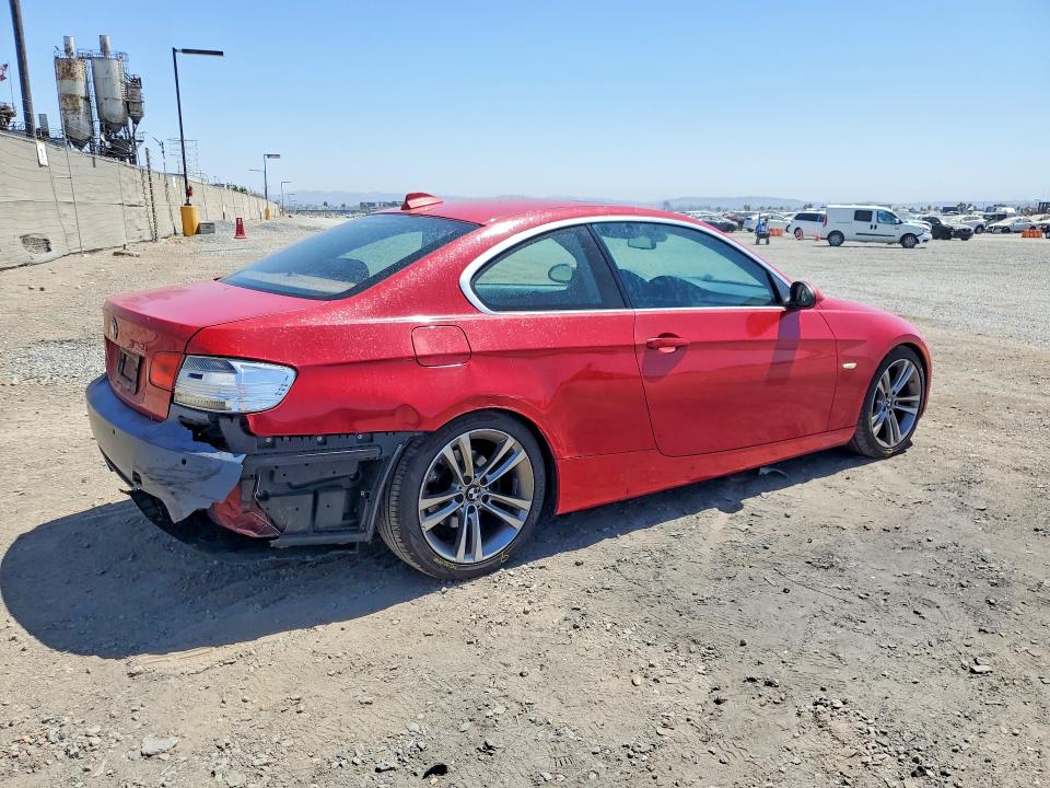 2008 BMW 3 series VIN WBAWV13548P120229 COPART salvage auction — REAR END, Ca - Salvage Certificate, sold $875 on 2026-07-31 (photo 3)