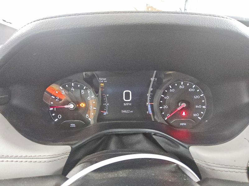 2025 Jeep Compass VIN 3C4NJDCN0ST507018 COPART salvage auction — FRONT END, Ca - Certificate Of Title, sold $6,400 on 2026-08-03 (photo 9)