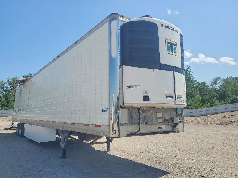 2022 Cimc reefer trailer VIN 527SR5328NM028064 COPART salvage auction — FRAME DAMAGE, IA - CERTIFICATE OF TITLE, sold $4,100 on 2026-07-28 (photo 1)