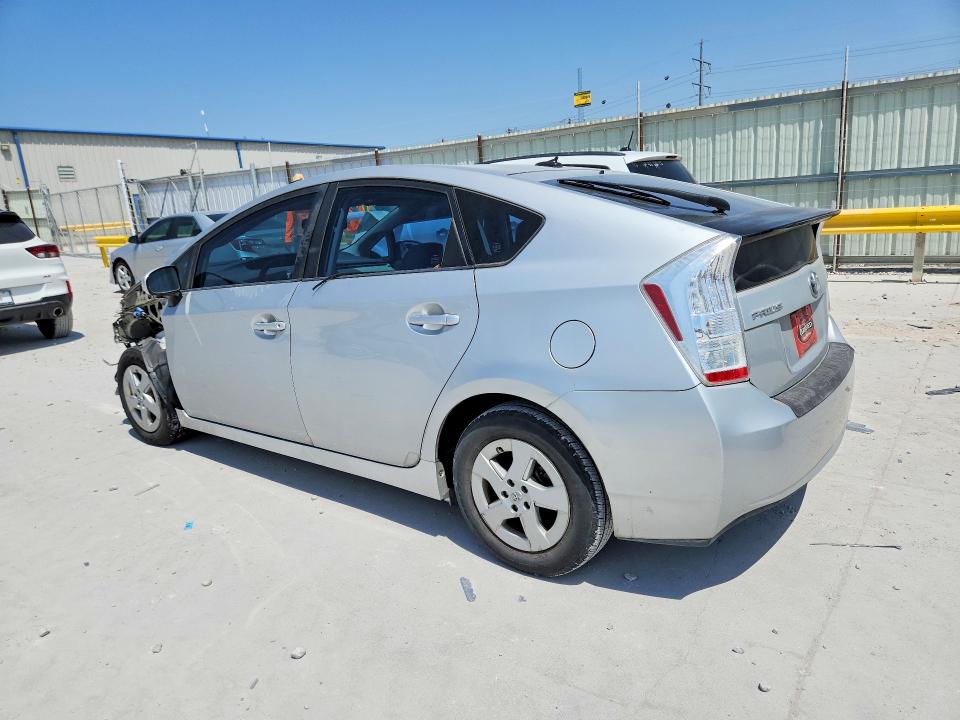 2010 Toyota Prius VIN JTDKN3DU3A0001234 COPART salvage auction — FRONT END, TX - SALVAGE VEHICLE TITLE (P), sold $1,550 on 2026-07-31 (photo 2)