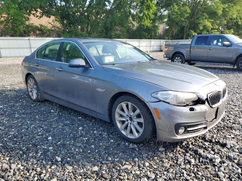 2016 BMW 5 series VIN WBA5B3C59GG260114 COPART salvage auction — FRONT END, CT, sold $825 on 2026-07-30 (photo 4)