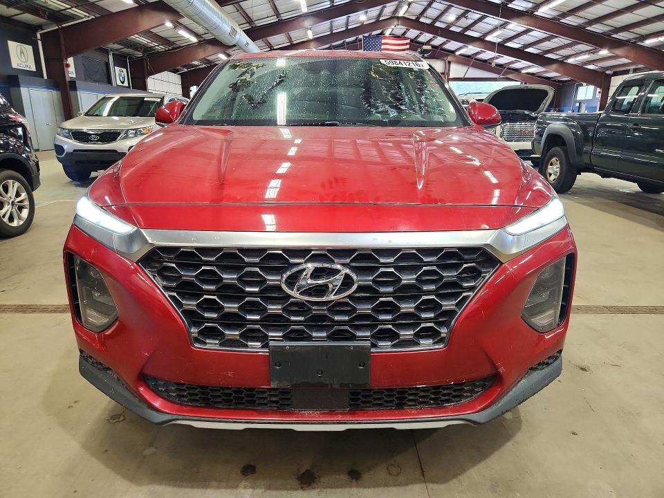 2019 Hyundai Santa fe VIN 5NMS2CAD4KH117508 COPART salvage auction — REAR END, Ct - Certificate Of Title, sold $2,550 on 2026-07-09 (photo 5)