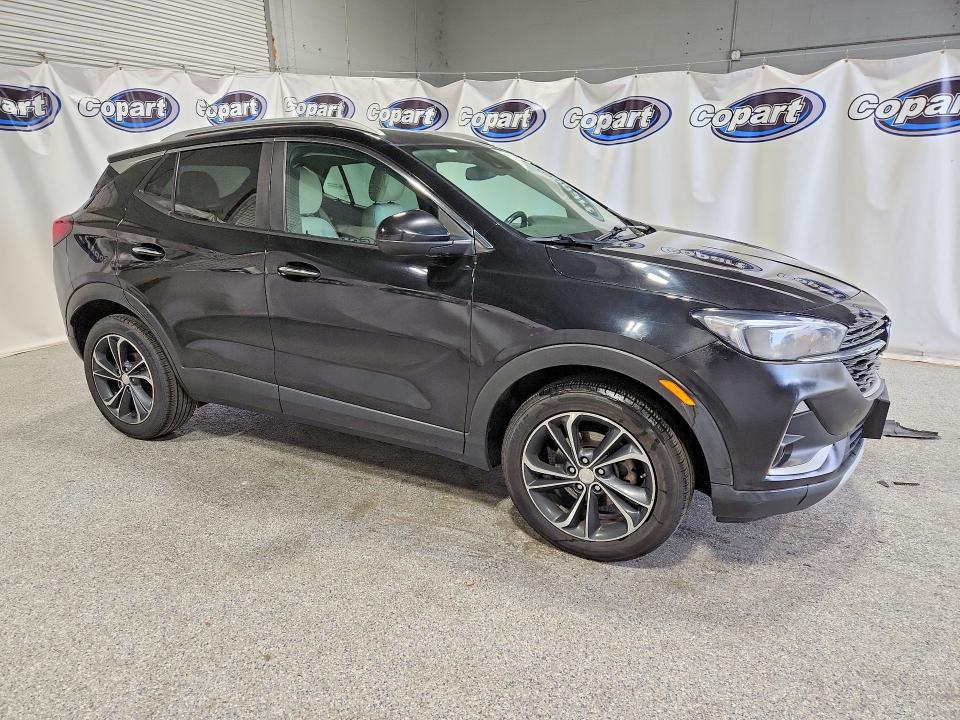 2021 Buick Encore VIN KL4MMDSLXMB160279 COPART salvage auction — MECHANICAL, Ca - Certificate Of Title, sold $1,300 on 2026-08-03 (photo 4)