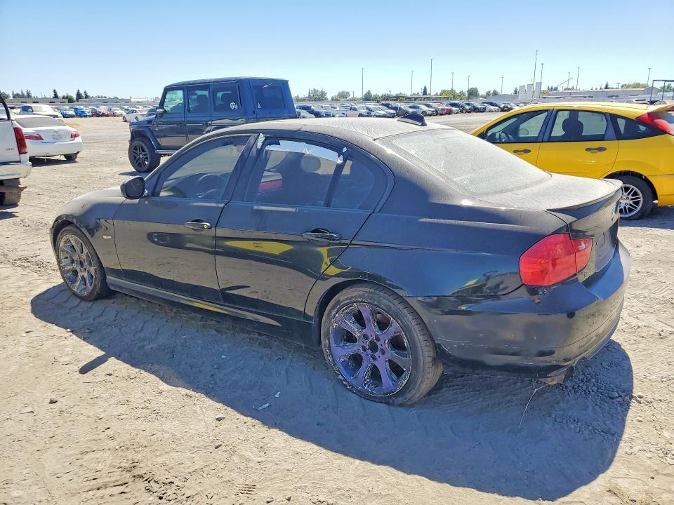 2010 BMW 3 series VIN WBAPH7C57AA175913 COPART salvage auction — REAR END, Ca - Lien Papers-Clean Or Ac (P), sold $100 on 2026-08-04 (photo 2)