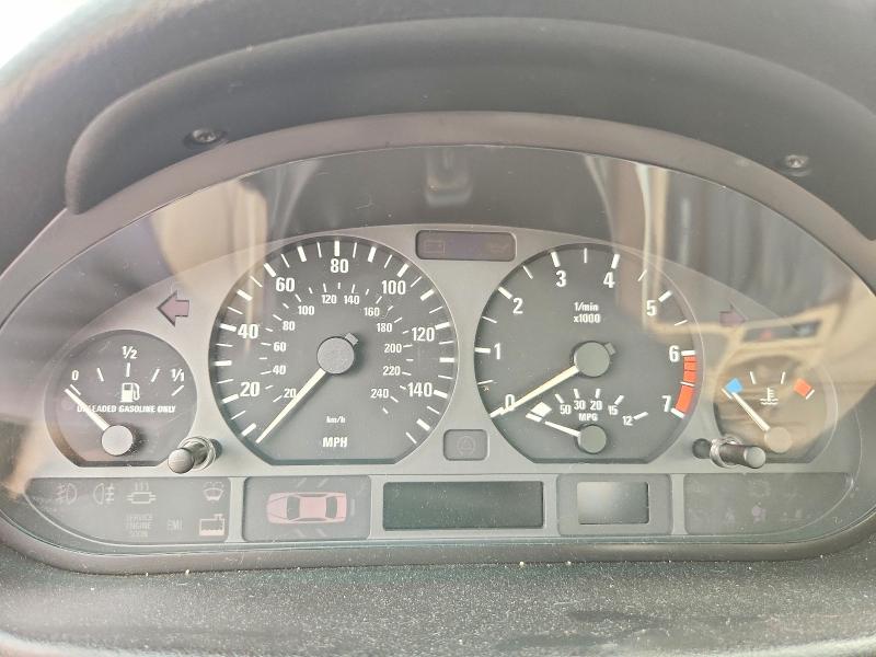 2000 BMW 3 series VIN WBAAM3345YFP72556 COPART salvage auction — FRONT END, OH - CERT OF TITLE-SALVAGE, sold $300 on 2026-08-21 (photo 9)