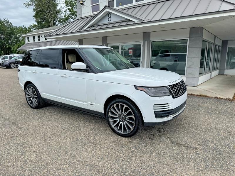 2018 Land Rover Range Rover VIN SALGS5RE3JA380542 COPART salvage auction — Minor Dent/Scratches, NJ - CERTIFICATE OF TITLE (P), sold $19,300 on 2026-08-28 (photo 1)