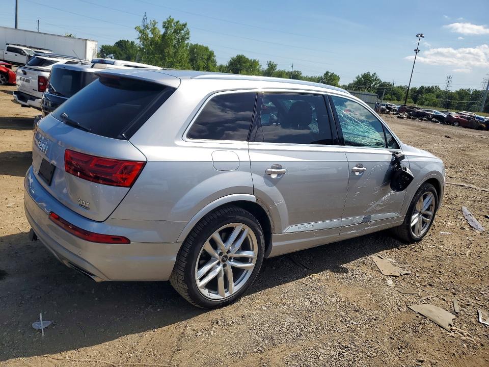 2018 Audi Q7 VIN WA1VAAF78JD018750 COPART salvage auction — FRONT END, MI - CERTIFICATE OF TITLE, sold $8,100 on 2026-07-31 (photo 3)