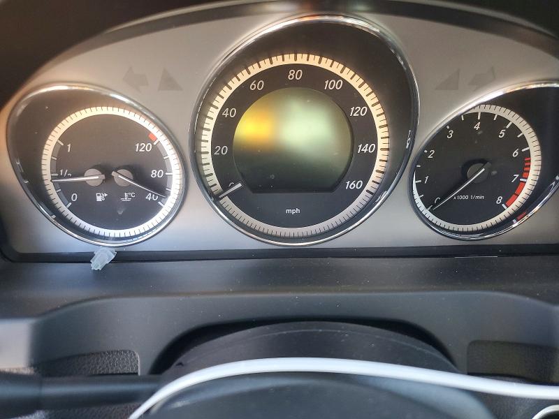 2011 Mercedes-benz C class VIN WDDGF5EB5BR169987 COPART salvage auction — FRONT END, CA - SALVAGE CERTIFICATE, sold $250 on 2026-07-27 (photo 9)