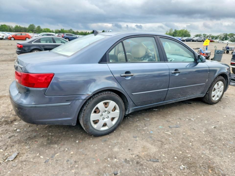 2010 Hyundai Sonata VIN 5NPET4AC6AH654079 COPART salvage auction — FRONT END, Va - Cert Of Title - Salvage, sold $500 on 2026-07-29 (photo 3)