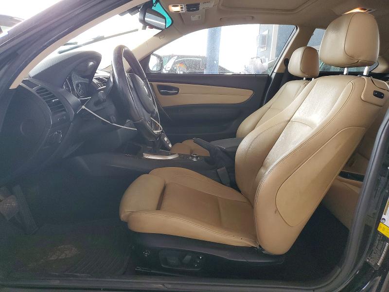 2011 BMW 1 series VIN WBAUC9C57BVM09183 COPART salvage auction — FRONT END, Az - Cert Of Title - Salvage, sold $2,050 on 2026-07-23 (photo 7)