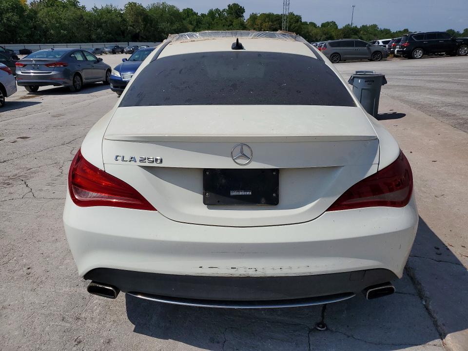 2014 Mercedes-benz Cla-class VIN WDDSJ4EBXEN160488 COPART salvage auction — NORMAL WEAR, Ok - Certificate Of Title, sold $600 on 2026-08-04 (photo 6)