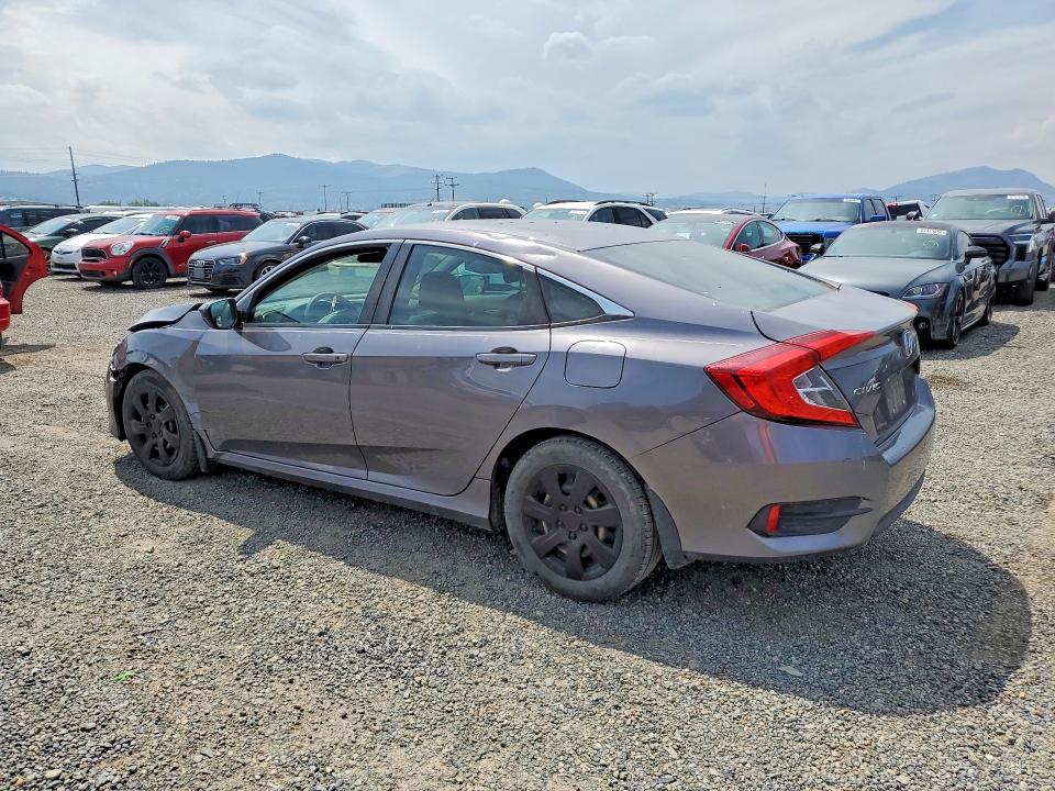 2016 Honda Civic VIN 19XFC2F59GE020054 COPART salvage auction — FRONT END, PA - CERT OF TITLE, sold $3,350 on 2026-08-18 (photo 2)